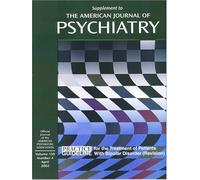 Practice Guideline for the Treatment of Patients with Bipolar Disorder 2 Sup edition by American Psychiatric Association (2002) Paperback