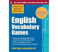 Practice Makes Perfect English Vocabulary Games (Practice Makes Perfect Series)
