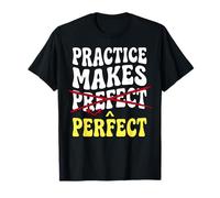 Practice Makes Prefect, Cita Divertida Maestros tipográficos Camiseta