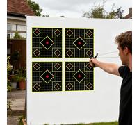 Practice Paper Targets - 10 Sheets 12x12 Inch, Shoting Training Target, Archery Firearm Practice | Outdoor Range Backyard Recreation Skill Development, Accuracy Games, Tectical Exercise Accessory