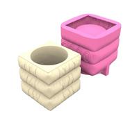 Práctico accesorio de silicona para macetas Merman de fácil desmoldeo, accesorio para entusiastas de las manualidades domésticas