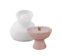 Práctico accesorio de silicona resistente para el hogar, para portavasos, fácil liberación, decoración diaria, portavelas