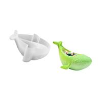 Práctico accesorio de silicona resistente para el hogar para soportes de ballenas, fácil liberación, decoración diaria, silicona reutilizable