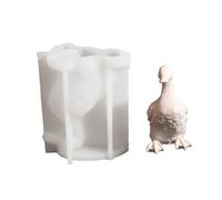 Práctico accesorio de silicona resistente para soportes de patos, portátil, para regalos hechos a mano y acento del hogar, silicona flexible
