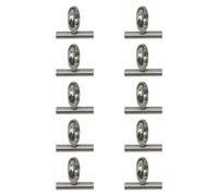 Práctico adaptador de broche y collar de acero inoxidable para accesorios de Convertidor de pin a colgante Convertidor de accesorios de joyería unisex