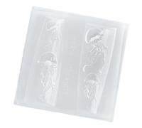 Práctico arte de uñas de silicona para crear diversos diseños, uso prolongado y flexible portátil para cualquier forma de uña