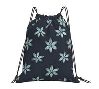 Práctico Bolsa con Cordón Hermosa Impresión De Camelia Mochila De Cuerda Ajustable Saco De Gimnasia para Hombre Nadar Yoga 36X42Cm