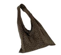 Práctico bolso de hombro para mujer, diseño de animales, bolso de mano casual, versátil con gran capacidad para uso diario, elegante comprador, Green, One Size