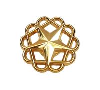 Práctico broche de aleación estable Lteel Pin accesorio de moda para los creadores de tendencias y suministros de oficina, estilo informal, coleccionable, pin, talla única, como se describe