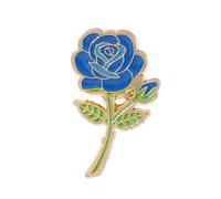 Práctico broche de rosas, accesorio único con diseño de rosas, adorno que añade un toque de encanto a cualquier conjunto, elegante pin para mujer, talla única, como se describe