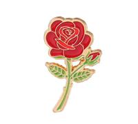 Práctico broche de rosas, accesorio único de flor de rosa que añade un toque de encanto a cualquier conjunto de flores de nacimiento de junio, talla única, como se describe