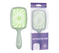 Práctico cepillo desenredante de cabello, peine profesional de salón, fácil de viajar, peine de peluquería, cepillo de pelo húmedo y seco