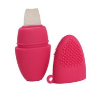 Práctico cepillo facial de silicona, espátula de poros, cepillo de cerdas suaves para salones de belleza y minoristas de cuidado de la piel, resistente al agua