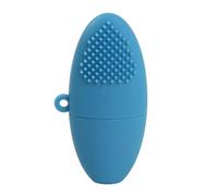 Práctico cepillo facial de silicona, espátula de poros, cepillo de cerdas suaves para salones de belleza y minoristas de cuidado de la piel, resistente al agua
