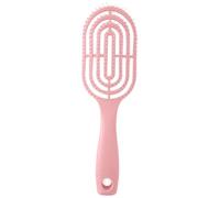 Práctico cepillo para desenredar el cabello, peines ahuecados, peine suave y manejable para todo tipo de cepillo de uso diario para mojado