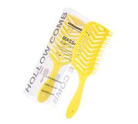 Práctico cepillo para desenredar el pelo, con ventilación, diseño ergonómico seguro, accesorios de peluquería para diferentes tipos de cabello, peine para desenredar y peinar