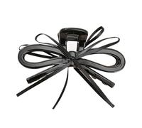 Práctico clip de pelo acrílico con lazos de cinta de forma ergonómica para decoración de la mañana ocupada aspecto profesional fiesta ya arcos accesorios de cinta
