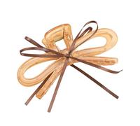 Práctico clip de pelo acrílico con lazos de cinta de forma ergonómica para decoración de la mañana ocupada aspecto profesional fiesta ya arcos accesorios de cinta