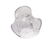 Práctico clip de pelota de tenis hecho de ABS para una retención segura de la pelota mientras corres o cambias de dirección (transparente)