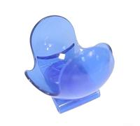 Práctico clip de pelota de tenis hecho de ABS para una retención segura de la pelota mientras corres o cambias de dirección (azul)