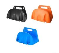 Práctico colgador de manguera de pared de 23 piezas para un fácil acceso a tuberías de agua y cables en tu garaje (3 piezas)