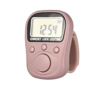 Práctico Contador De Dedos Con Retroiluminación LED Pantalla Recargable 6 Dígitos Vista Poca Luz Para Aplicaciones Fitness Y Laboratorio Práctico Dispositivo Conteo Manual