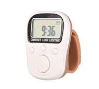 Práctico Contador De Dedos Con Retroiluminación LED Pantalla Recargable 6 Dígitos Vista Poca Luz Para Aplicaciones Fitness Y Laboratorio Práctico Dispositivo Conteo Manual