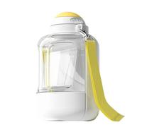 Práctico contenedor de agua para perros, botella de bebida para mascotas, dispensador de agua al aire libre, gran capacidad, vajilla de viaje