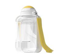 Práctico contenedor de agua para perros, botella de bebida para mascotas, dispensador de agua al aire libre, gran capacidad, vajilla de viaje