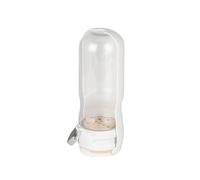 Práctico contenedor de agua para perros, botella de bebida para mascotas, dispensador de agua de viaje de gran capacidad, vajilla para pasear perros