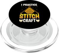 Practico Costura Artesanal, Tejer Hilo periódicamente Divertido PopSockets PopGrip para MagSafe