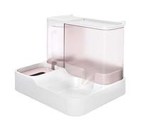 Práctico cuenco de agua para perros, dispensador de agua para mascotas, gatos, 2 en 1, comedero para perros, cuenco de comida para gatos de interior
