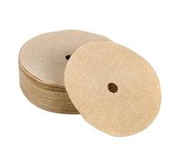 Práctico de filtro de café natural de 3, 75 pulgadas de un uso para cafeteras fáciles de usar en varios escenarios de preparación Disco de filtro de café de un uso
