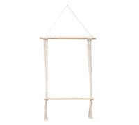 Práctico estante de madera contemporáneo para colgar en la pared, estante para plantas de pared para objetos pequeños