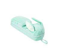 Práctico estuche para bolígrafos, diseño de conejos, estilo japonés, estuche estético, estuche para suministros escolares y de oficina, conejos prácticos estilos japoneses, Green