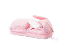 Práctico estuche para bolígrafos, diseño de conejos, estilo japonés, estuche estético, estuche para suministros escolares y de oficina, conejos prácticos estilos japoneses, b