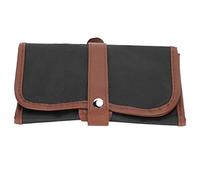 Práctico Estuche para Guardar Lápices de Colores, Diseño de Refuerzo de Costura, Estuche para Herramientas y Pinceles de Cerámica