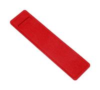 Práctico estuche para lápices escolares, bolsa de almacenamiento de fieltro para un solo agujero, funda protectora para letreros pequeños, soporte para fuente o lápiz, Red