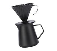 Práctico filtro de café para servidor y gotero, herramienta de vertido manual sobre espresso, filtro de café de goteo manual