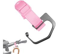 Práctico gancho para cochecito, abrazadera robusta para cochecito, gancho ajustable para bolsa de cochecito, prácticos ganchos para bolsas para bicicleta, cochecito, motocicleta