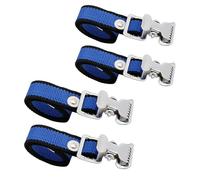 Práctico juego de correas de pierna seguras para zancos, hebillas de hardware para proyectos de artistas profesionales, construcción de nailon resistente, correas ajustables para patas