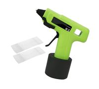 Práctico juego de herramientas adhesivas alimentadas por batería con 20 varillas, dispositivo adhesivo en caliente, ideal para cargar herramientas de montaje y modelo, epoxi caliente