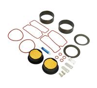 Práctico juego de mantenimiento de 20 piezas para 550 W sin silencios de aceite, compresores de aire portátiles para taller y garaje, juego de reparación de compresor de aire de aleación