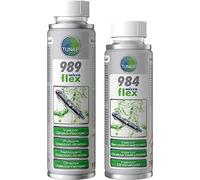 Práctico juego. tunap Microflex 989 Protección directa de inyectores de diésel de 950 ml, limpiador de inyectores, incluye protección directa de inyectores diésel 984 de 500 ml,