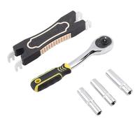 Práctico kit de limpieza de boquillas, herramienta de extracción, llave de vaso extrusora para 3 impresoras extrusoras, auriculares de fácil mantenimiento