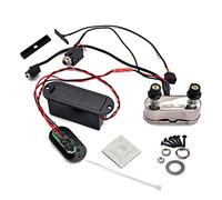 Práctico kit de preamplificador de ecualizador de pastilla de puente de 3,5 mm para escariador de agujero de clavija de violín E