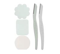 Práctico kit de recortador de cejas portátil Juego de herramientas cosméticas para viajes para uso profesional para el hogar para la belleza