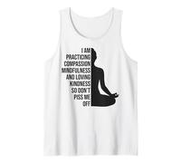Practico la Compasión y la Atención Plena Camiseta sin Mangas