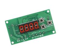 Práctico módulo de contador de procesos de pantalla LED, relés de retención de memoria programables, control de 12 V 24 V, equipo fácil de usar, contador de función de memoria