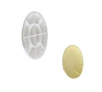 Práctico molde de silicona para platos de joyería con detalle floral de frutas en relieve, adecuado para bandejas de resina, decoraciones para hogar, molde de bandeja de resina de silicona